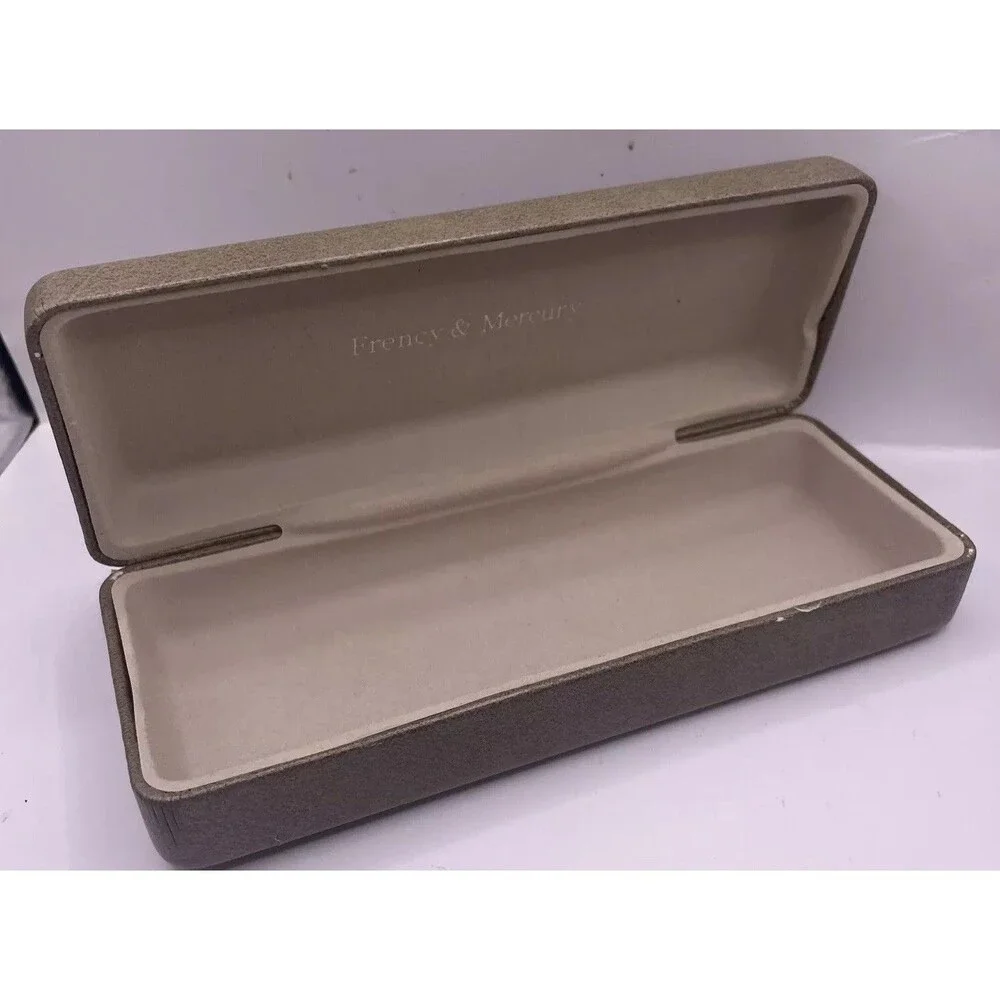 Frency Mercury Eque.M After Waves GS 54-18 140 Glasses Eyeglasses Frames + Case